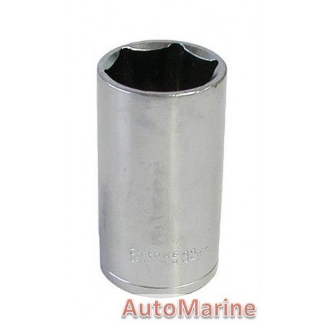 Tube Socket - 1/2" Drive - 6 Point - 32mm