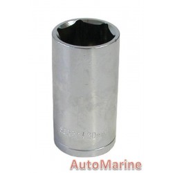 Tube Socket - 1/2" Drive - 6 Point - 30mm