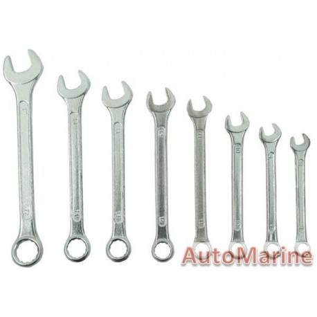 Combination Spanner Set - 8 Piece