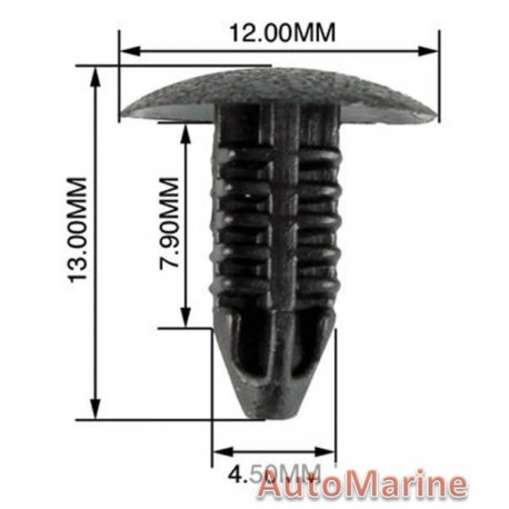 Panel Clips - 4.5mm - 10 Pieces