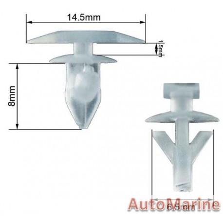 Panel Clip - Weather Strip Clip - Universal