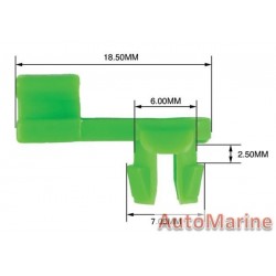 Panel Clip - Right Hand Rod - 3.6mm