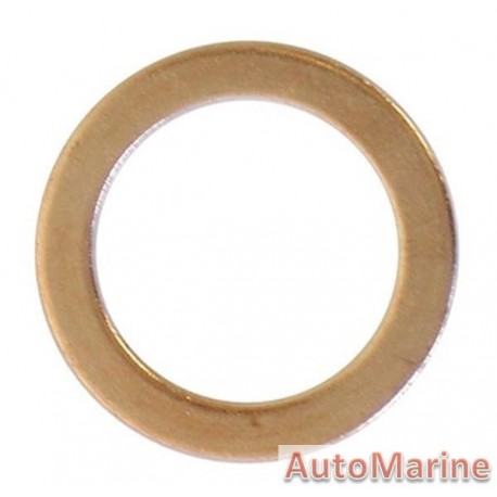 Copper Washer 14mm (50 Pieces)