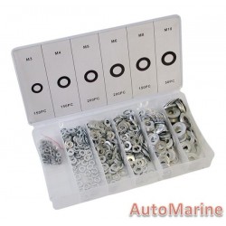 Assorted Flat Washers (900 Piece)
