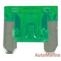 2 Pin Blade Fuse - 30 Amp - 100 Pieces