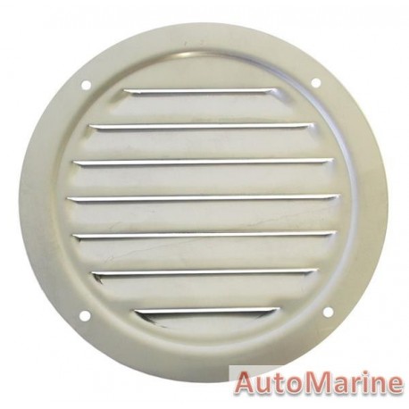 Round Louvered Vent - 122mm
