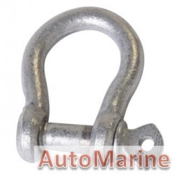 Bow Shackle - Galvanised - 1400kg