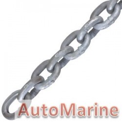Galvanised Medium Link Chain - 3mm x 30m
