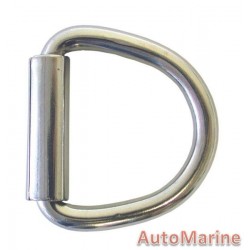 D Ring with Roller - 65mm - 90kg