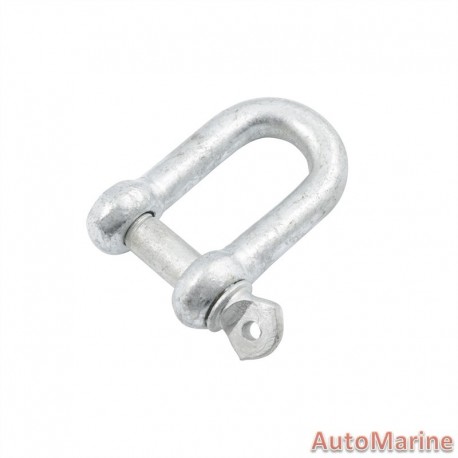 D Shackle - Galvanised - 1400kg