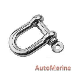 D Shackle - Stainless Steel - 90kg