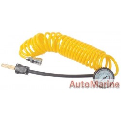 Extra Length Hose and Gauge with Accessories for C7-010
