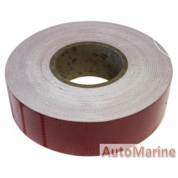 Reflective Tape - Red - 50mm x 45m