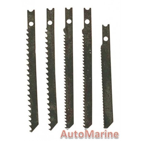 Jig Saw Blade Set - 5 Piece