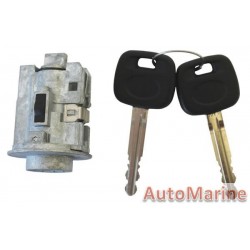 Hilux Vigo 2005 Onward Ignition Barrel with Keys