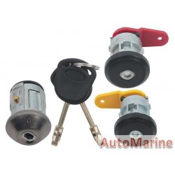 Rocam Ignition Barrel and Door Lock Set