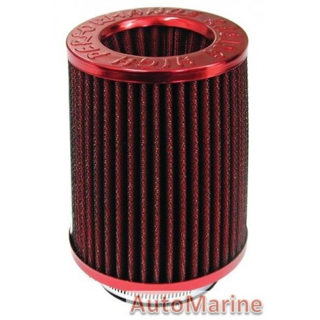 Long Air FIlter Red/Red