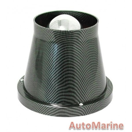 Bullet Shaped Air FIlter - Carbon