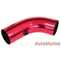 Induction Pipe - Short Bend - Red