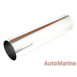 Induction Pipe - Straight - Chrome