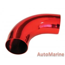 Induction Pipe - 90 Degree - Red