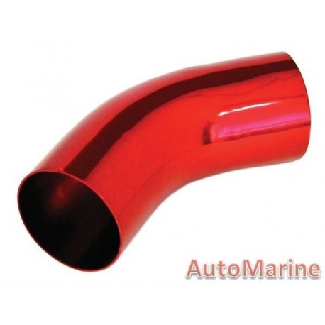 Induction Pipe - 45 Degree - Red
