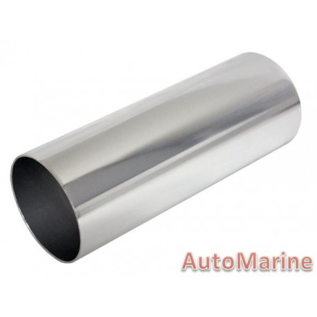 Induction Pipe - Straight - Chrome