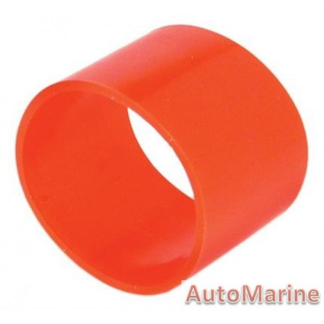 Rubber Joining Sleeve - Straight - Red