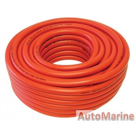 Welding Hose - Red - 8mm x 20m