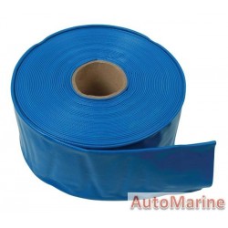 PVC Flat Hose - Blue - 75mm x 20m