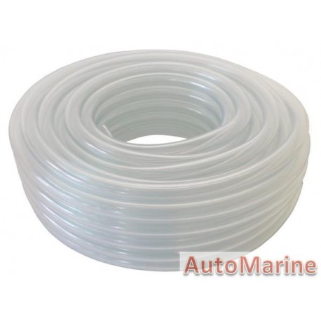 Clear PVC Hose - 6mm x 20m