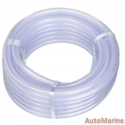 Clear Braided Hose - Soft - 8mm x 10m