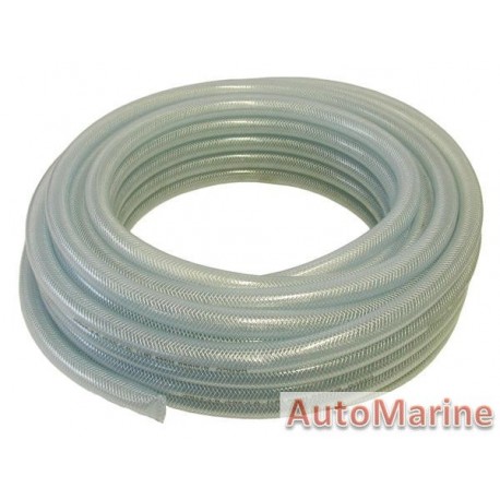 Clear Braided Hose - 13mm x 20m