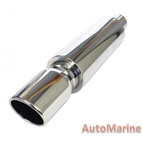 Exhaust Muffler - 63.5mm Inlet