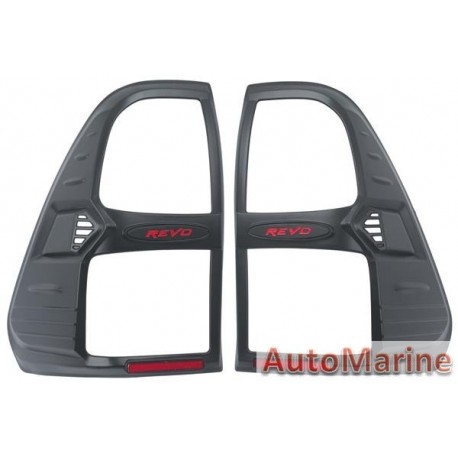 Tail Lamp Cover Set for Topyota HiLux 2015 Onward