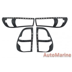 Head / Tail Lamp Cover Set for Toyota HiLux