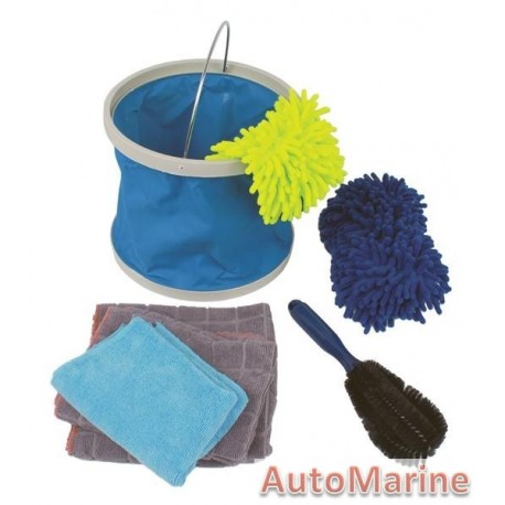 Car Cleaning Kit - 7 Pieces