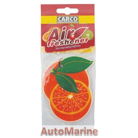 Car Perfume - Orange - 10 Pieces