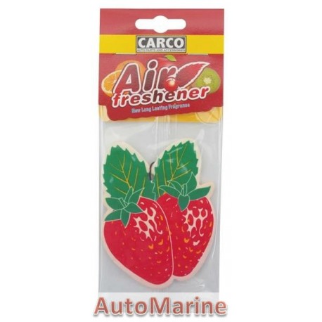 Car Perfume - Strawberry - 10 Pieces