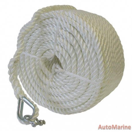 Anchor Rope - Polyester - 10mm x 50m