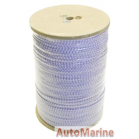 Ski Rope - Blue/White - 7mm x 800m