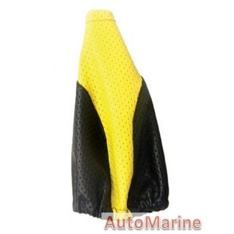 Gear Boot Cover - Black / Yellow