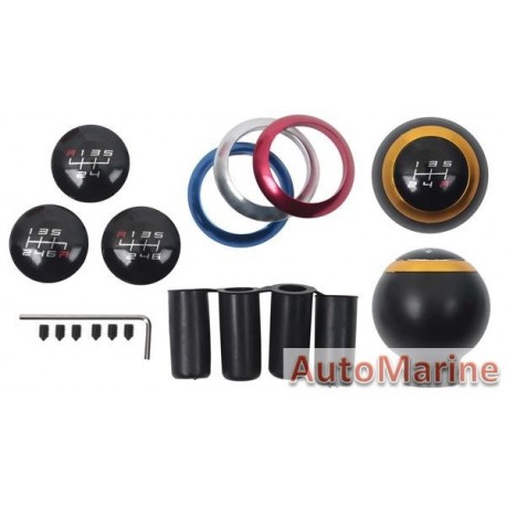 Aluminium Gear Knob - Black