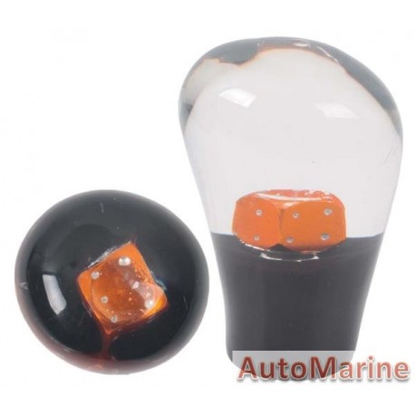 Toyota Quantum Gear Knob - Gold Dice