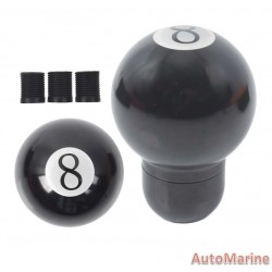 Gear Knob 8 Ball with 3 Size Inserts