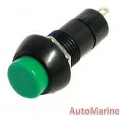 Button Switch - Round - Green