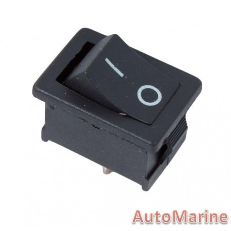 Rocker Switch - Black - Mini