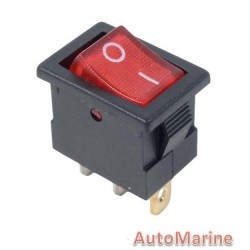 Rocker Switch - Green - Red