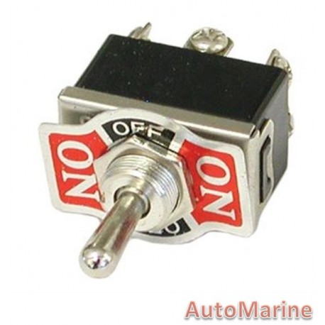 Toggle Switch - On / Off / On with Return