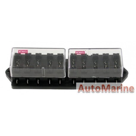 Blade Fuse Box - 10 Way